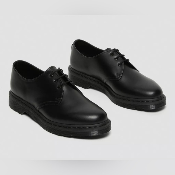 Dr. Martens 1461 MONO SMOOTH LEATHER OXFORD SHOES 8 Men’s - Picture 4 of 16